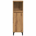 Baderomsskap Artisan Eik 30X30X100 Cm Konstruert Tre