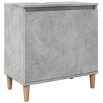 Servantskap Betonggrå 58X33X60 Cm Konstruert Tre