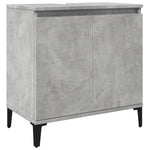 Servantskap Betonggrå 58X33X60 Cm Konstruert Tre