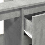Servantskap Betonggrå 65X33X60 Cm Konstruert Tre