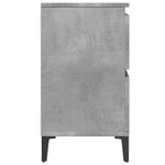 Servantskap Betonggrå 80X33X60 Cm Konstruert Tre