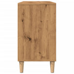 Baderomsskap Artisan Eik 80X33X60 Cm Konstruert Tre