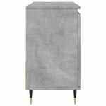 Baderomsskap Betonggrå 65X33X60 Cm Konstruert Tre