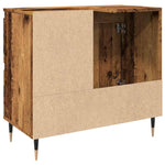 Baderomsskap Gammelt Tre 65X33X60 Cm Konstruert Tre