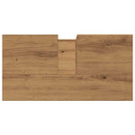 Baderomsskap Artisan Eik 65X33X60 Cm Konstruert Tre