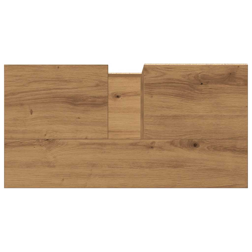 Baderomsskap Artisan Eik 65X33X60 Cm Konstruert Tre