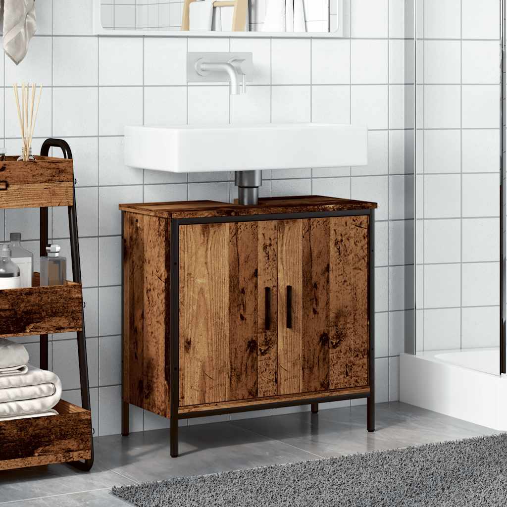 Servantskap Gammelt Tre 60X30X60 Cm Konstruert Tre