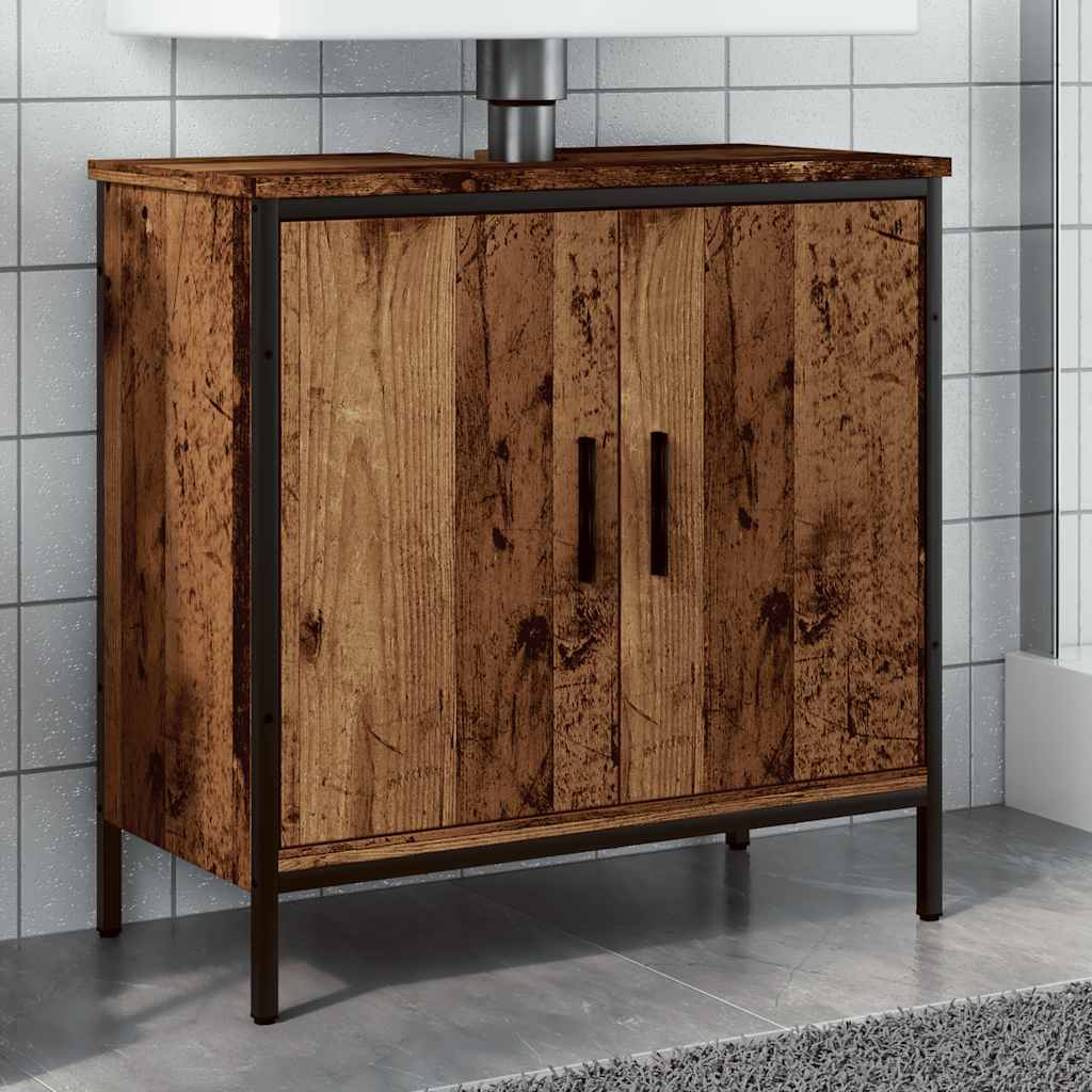 Servantskap Gammelt Tre 60X30X60 Cm Konstruert Tre
