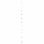 Hengende Juletrær Med Toppstjerner 2 Stk 55X120 Cm Naturlig Gren