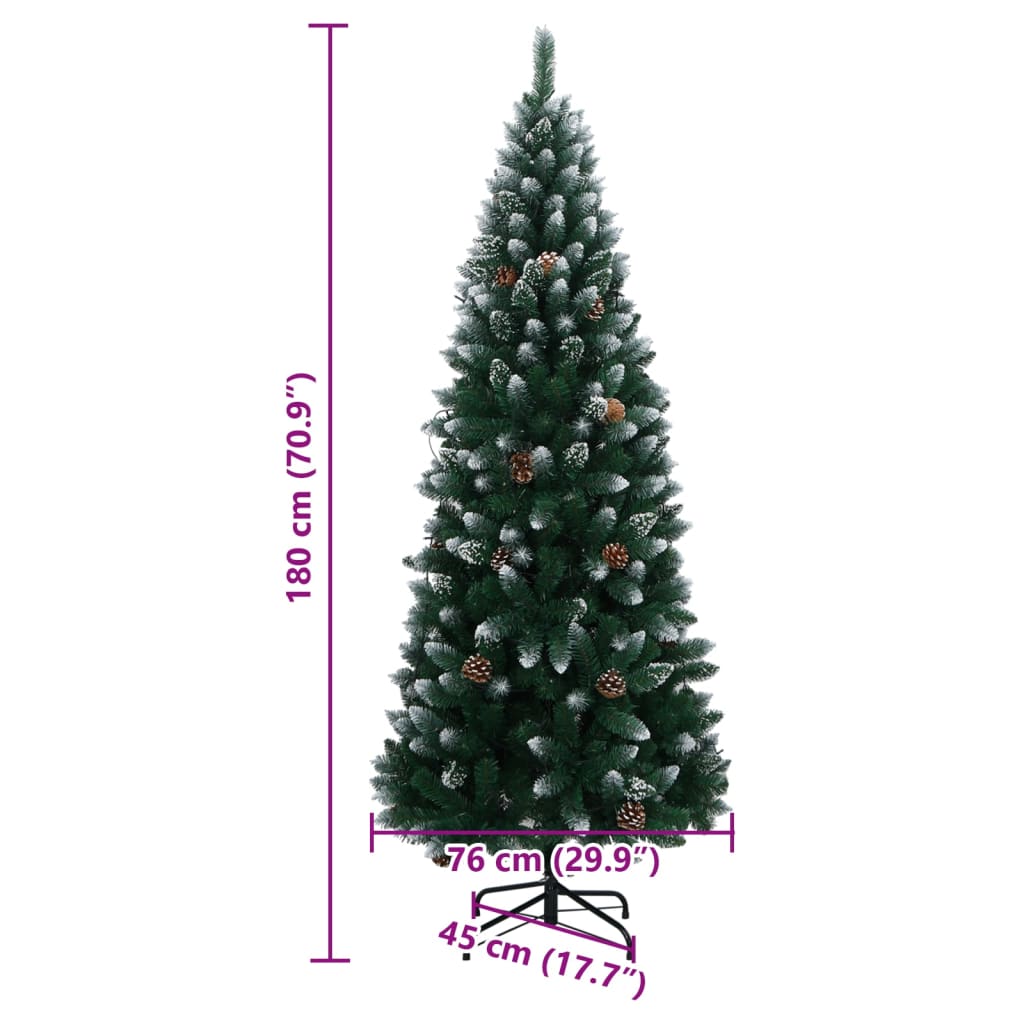 Kunstig Juletre 300 Led 180 Cm