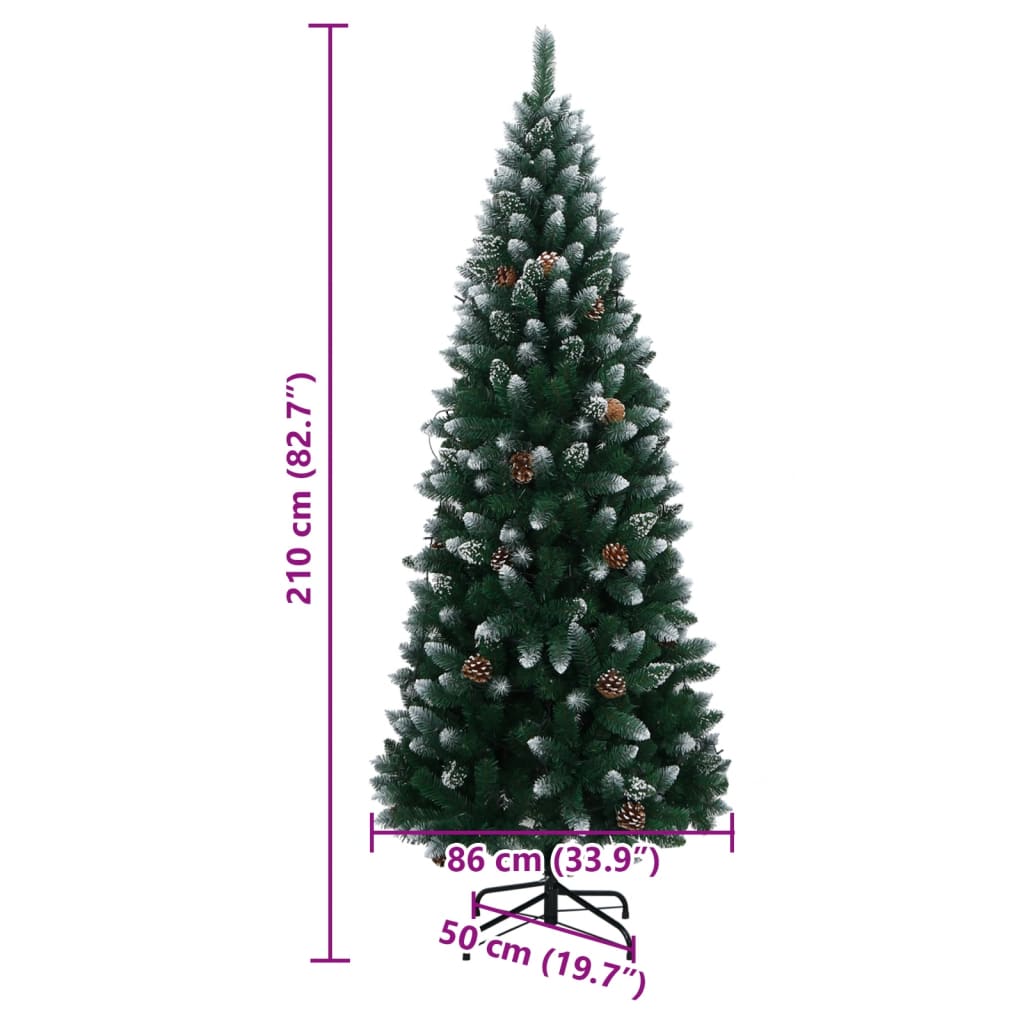 Kunstig Juletre 300 Led 210 Cm