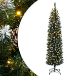 Kunstig Slankt Juletre 300 Led 180 Cm