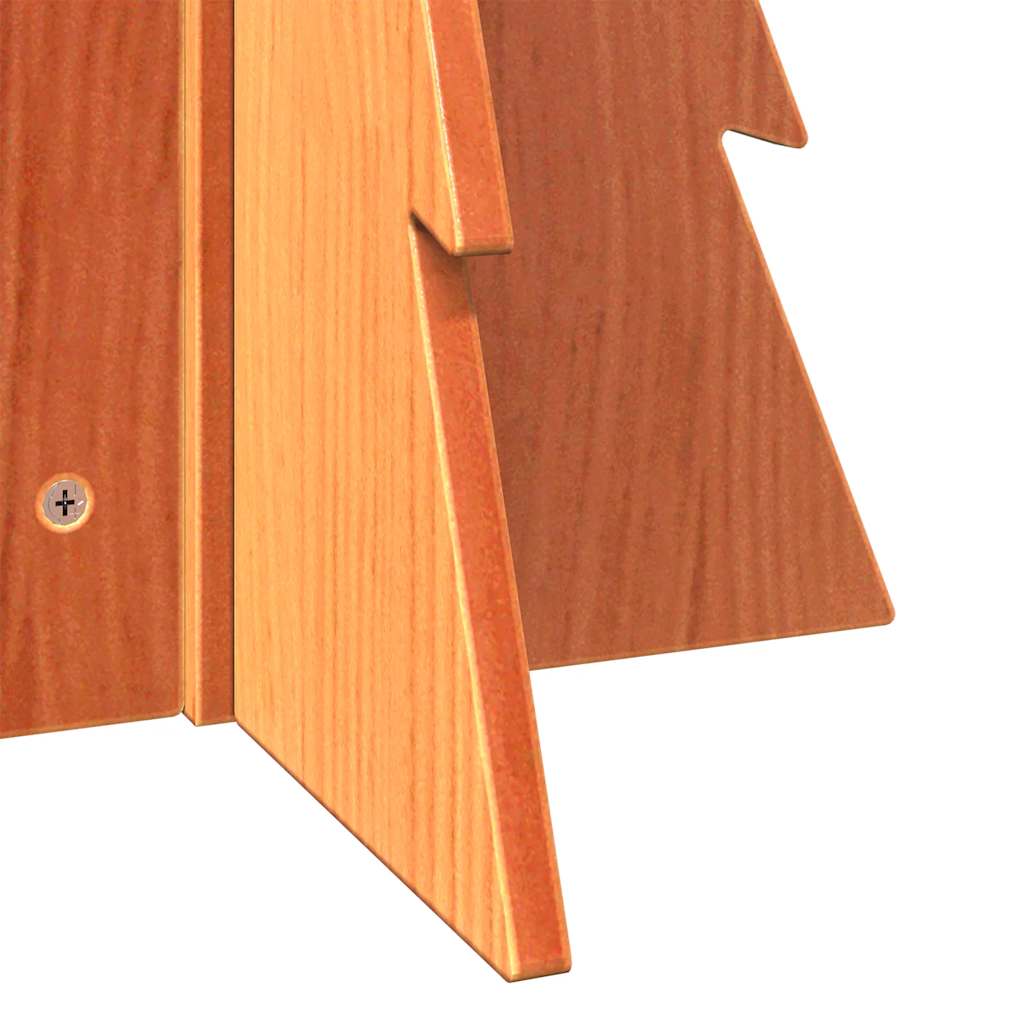 Juletre Av Tre Til Pynt Voksbrun 69,5 Cm Heltre Furu