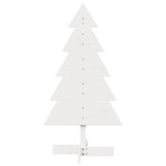 Juletre Av Tre Til Pynt Hvit 100 Cm Heltre Furu