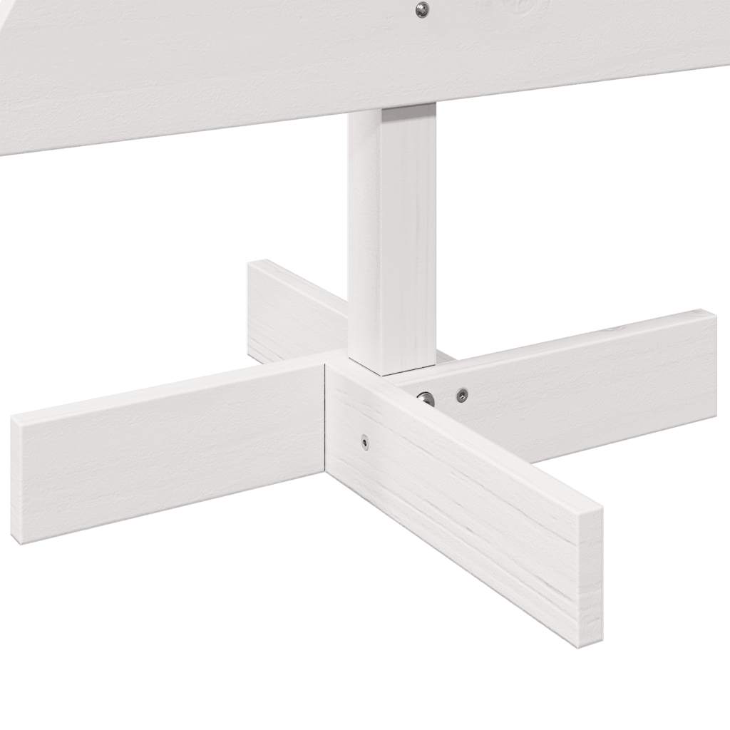 Juletre Av Tre Til Pynt Hvit 100 Cm Heltre Furu