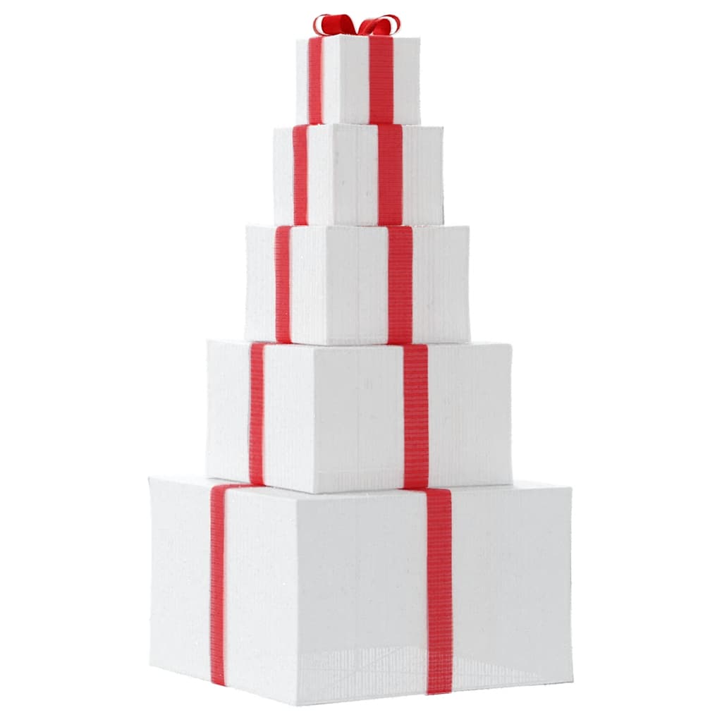 Julepynt Gaveeske 250 Led Varm Hvit