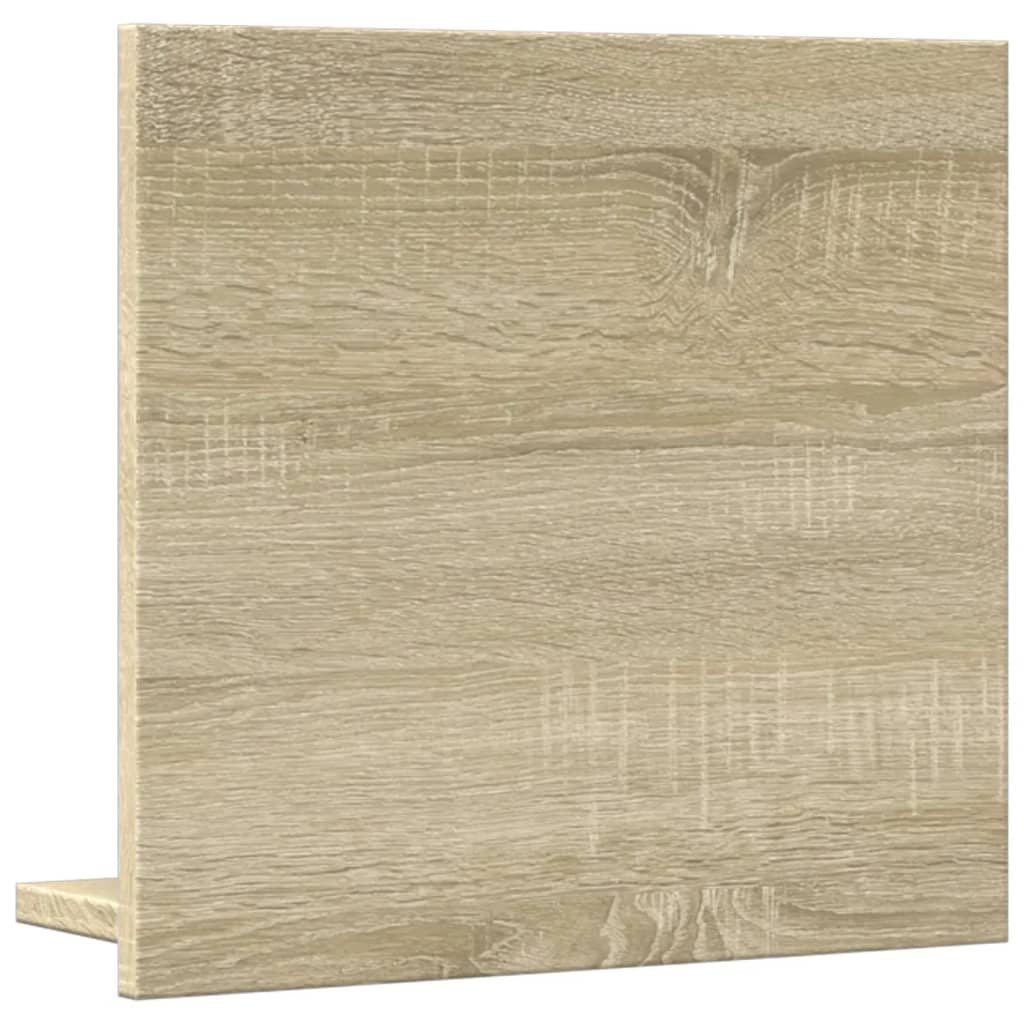 Baderomshylle Med Speil Sonoma Eik 40X11X37 Cm Konstruert Tre