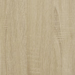 Baderomshylle Med Speil Sonoma Eik 40X11X37 Cm Konstruert Tre