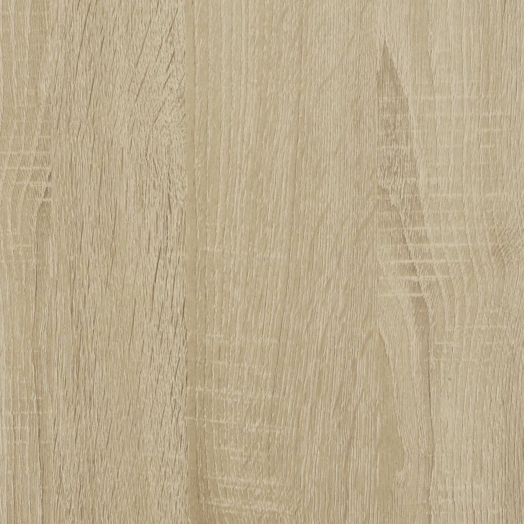 Baderomshylle Med Speil Sonoma Eik 40X11X37 Cm Konstruert Tre