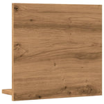 Baderomshylle Med Speil Artisan Eik 40X11X37 Cm Konstruert Tre