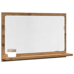 Baderomshylle Med Speil Artisan Eik 60X11X37 Cm Konstruert Tre