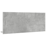 Baderomshylle Med Speil Betonggrå 90X11X37 Cm Konstruert Tre