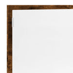 Baderomsspeil Med Led Røkt Eik 100X8,5X37 Cm Konstruert Tre