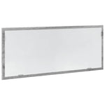 Baderomsspeil Med Led Grå Sonoma 100X8,5X37 Cm Konstruert Tre
