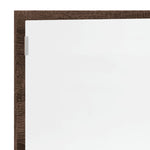 Baderomsspeil Med Led Brun Eik 100X8,5X37 Cm Konstruert Tre