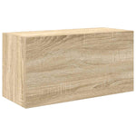 Veggskap Til Baderom Sonoma Eik 60X25X30 Cm Konstruert Tre