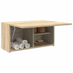 Veggskap Til Baderom Sonoma Eik 60X25X30 Cm Konstruert Tre
