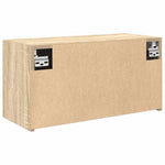 Veggskap Til Baderom Sonoma Eik 60X25X30 Cm Konstruert Tre