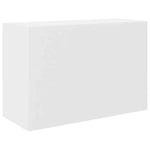 Veggskap Til Baderom Hvit 60X25X40 Cm Konstruert Tre