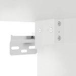 Veggskap Til Baderom Hvit 60X25X40 Cm Konstruert Tre