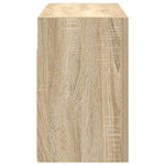 Veggskap Til Baderom Sonoma Eik 60X25X40 Cm Konstruert Tre