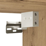 Veggskap Til Baderom Artisan Eik 80X25X40 Cm Konstruert Tre