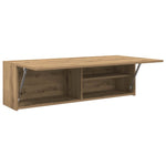 Veggskap Til Baderom Artisan Eik 100X25X30 Cm Konstruert Tre