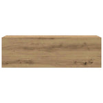 Veggskap Til Baderom Artisan Eik 100X25X30 Cm Konstruert Tre