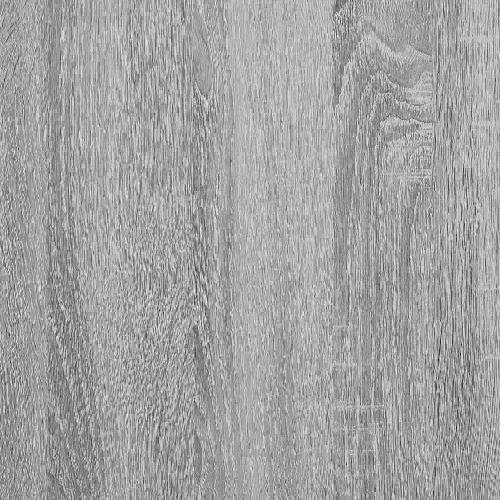 Veggskap Til Baderom Grå Sonoma 100X25X40 Cm Konstruert Tre