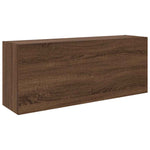 Veggskap Til Baderom Brun Eik 100X25X40 Cm Konstruert Tre