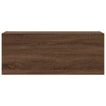 Veggskap Til Baderom Brun Eik 100X25X40 Cm Konstruert Tre