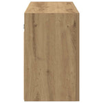 Veggskap Til Baderom Artisan Eik 100X25X40 Cm Konstruert Tre
