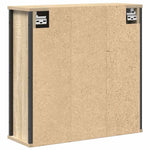 Baderomsskap Med Speil Sonoma Eik 50X21X60 Cm