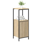 Baderomsskap Med Hyller Sonoma Eik 36X35X95 Cm