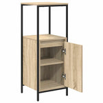 Baderomsskap Med Hyller Sonoma Eik 36X35X95 Cm