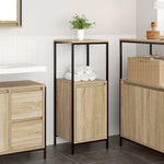Baderomsskap Med Hyller Sonoma Eik 36X35X95 Cm