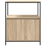 Baderomsskap Med Hyller Sonoma Eik 76,5X35X95 Cm