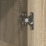 Baderomsskap Med Hyller Sonoma Eik 76,5X35X95 Cm