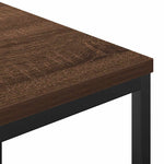 Baderomsskap Med Hyller Brun Eik 76,5X35X95 Cm