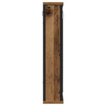 Baderomshylle Med Speil Gammelt Tre 42X12X60 Cm Konstruert Tre